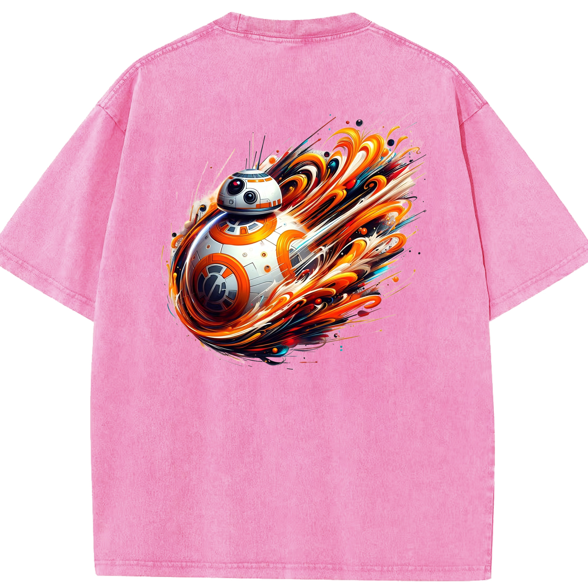 （画像用） スター・ウォーズ Star Wars 綿100% ヴィンテージ風 半袖Tシャツ（背面プリント）